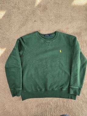 Polo by Ralph Lauren Green Crewneck Sweatshirt